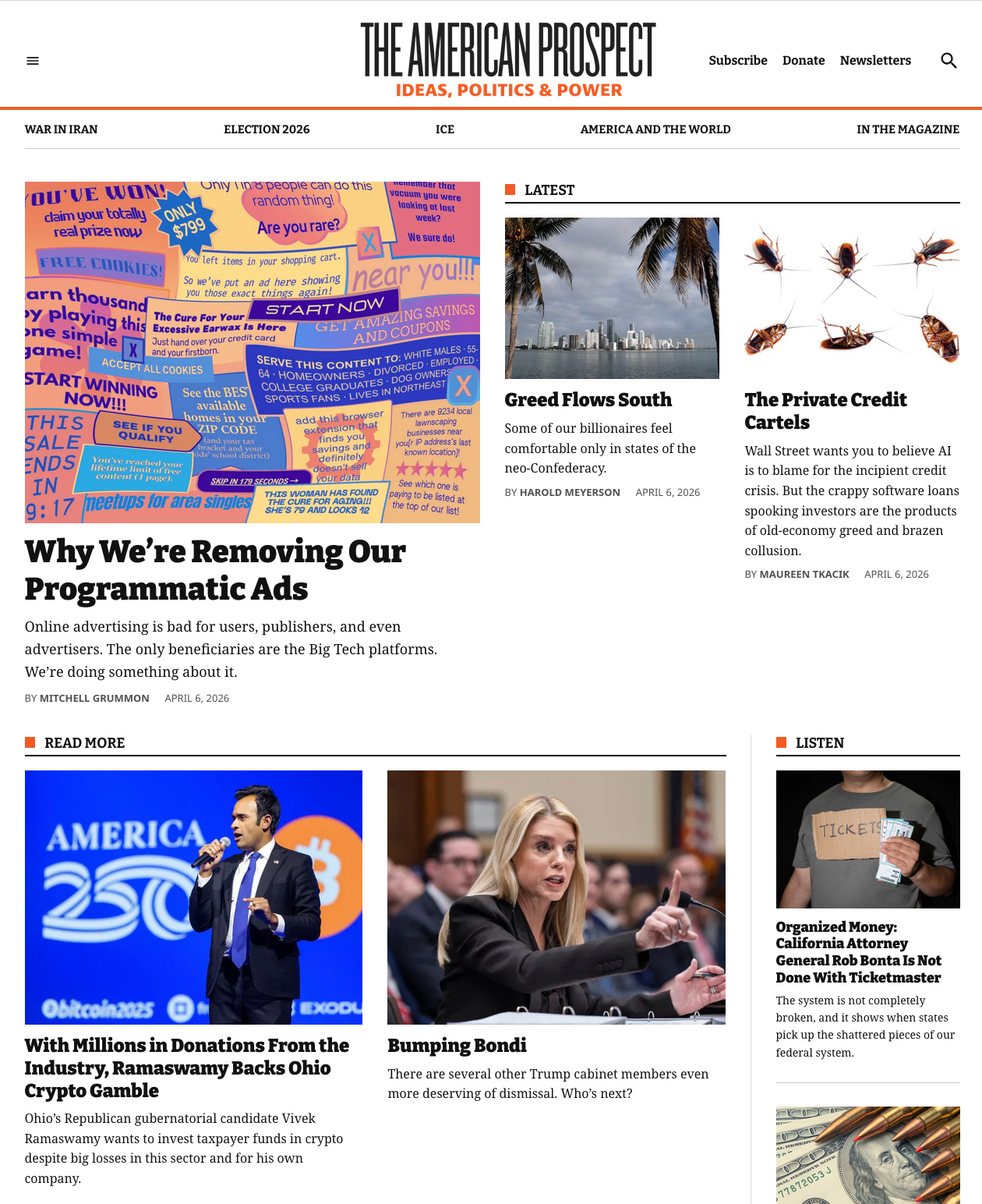 Posted media